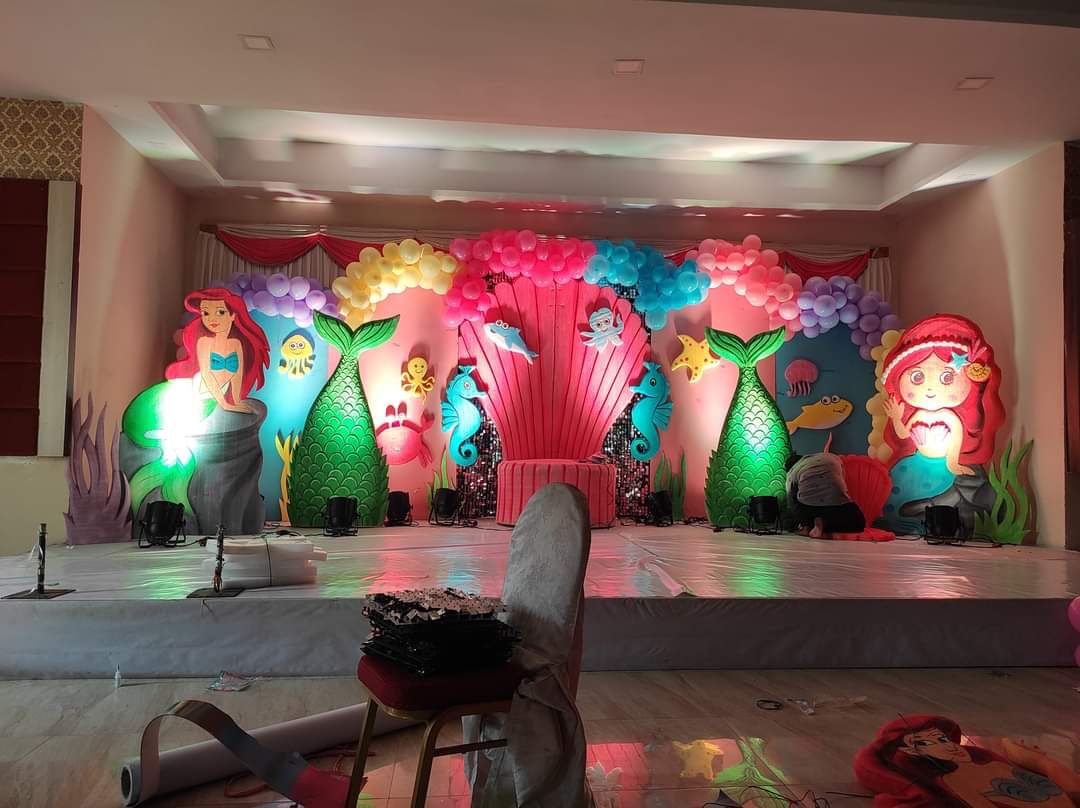 Themed birthday party decoration in Noida