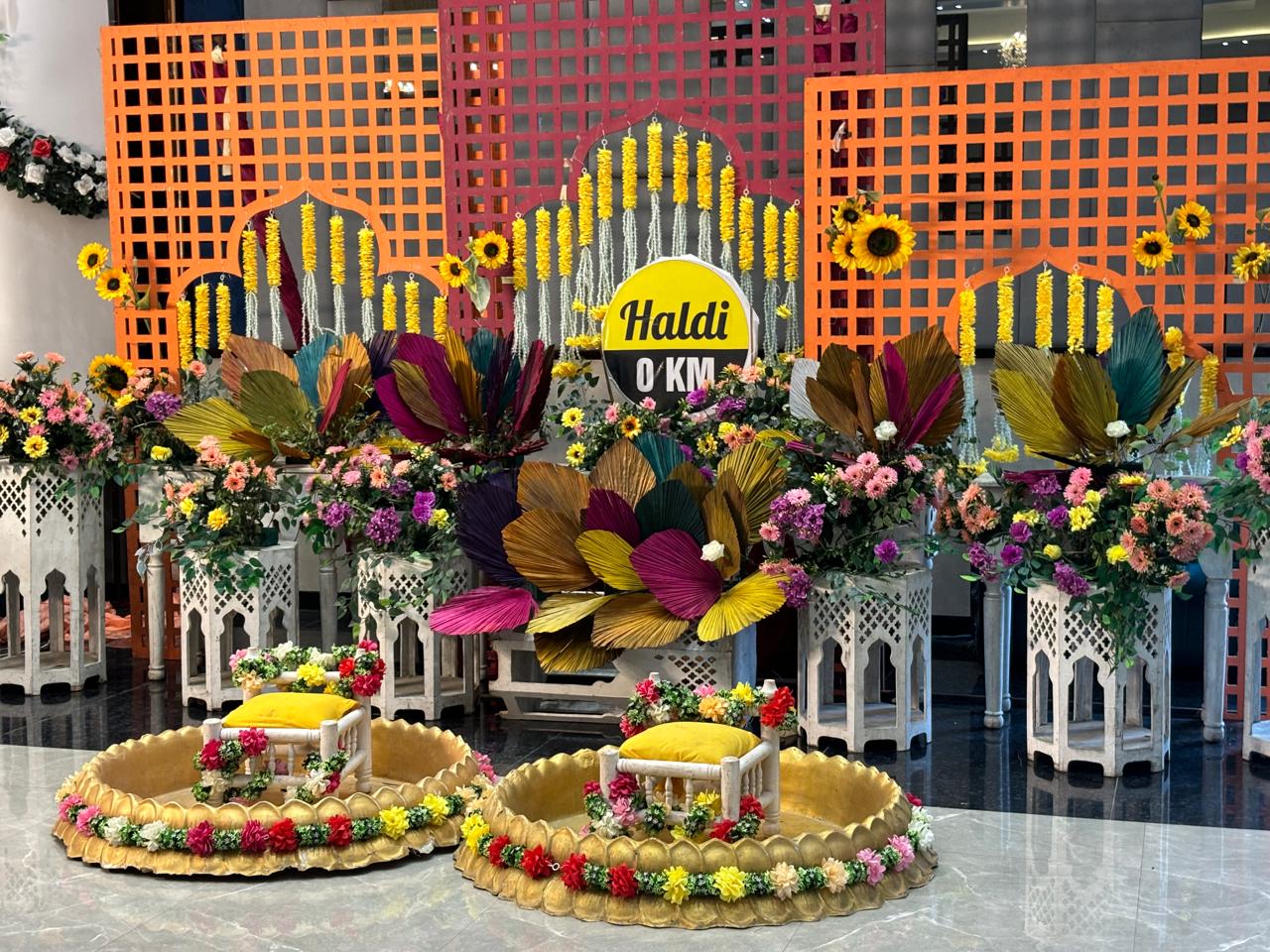 Corporate event stage setup in Noida by FG Productions