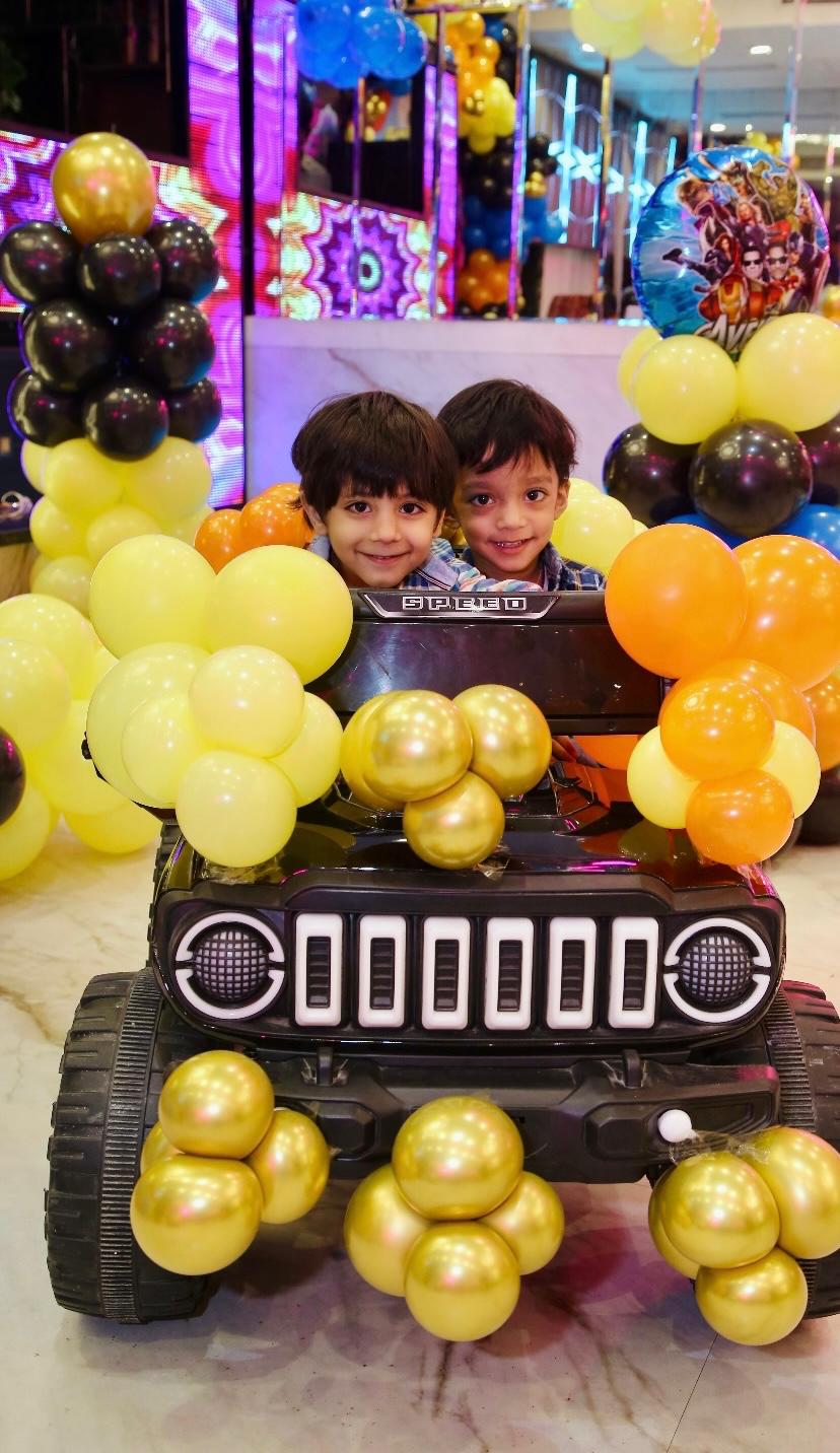 Outdoor birthday party setup Noida